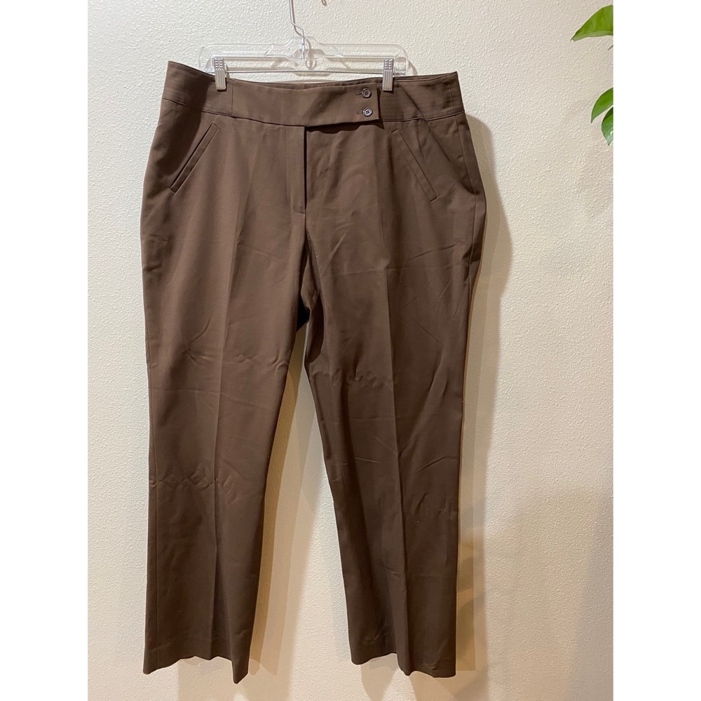 Plus size Nine West Trousers sz 18 brown